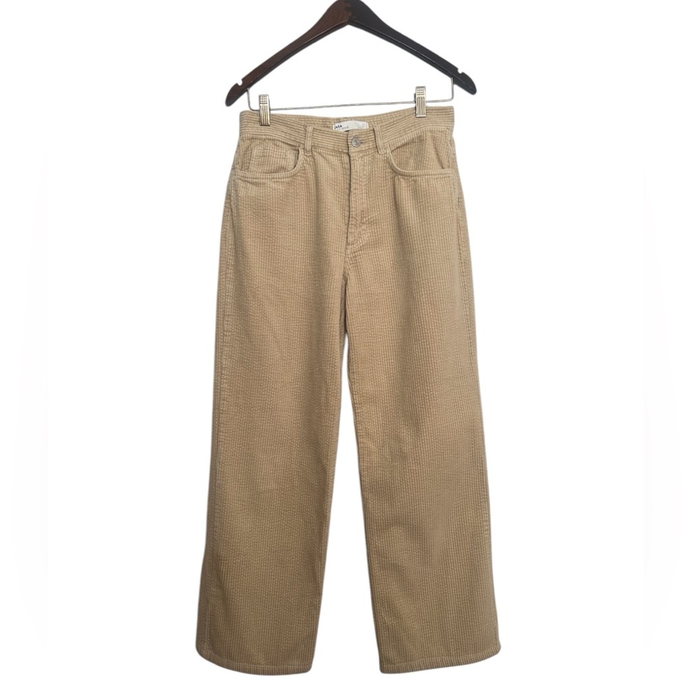 Zara tan corduroy pants, size US 6